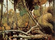 Winslow Homer Florida Jungle oil on canvas